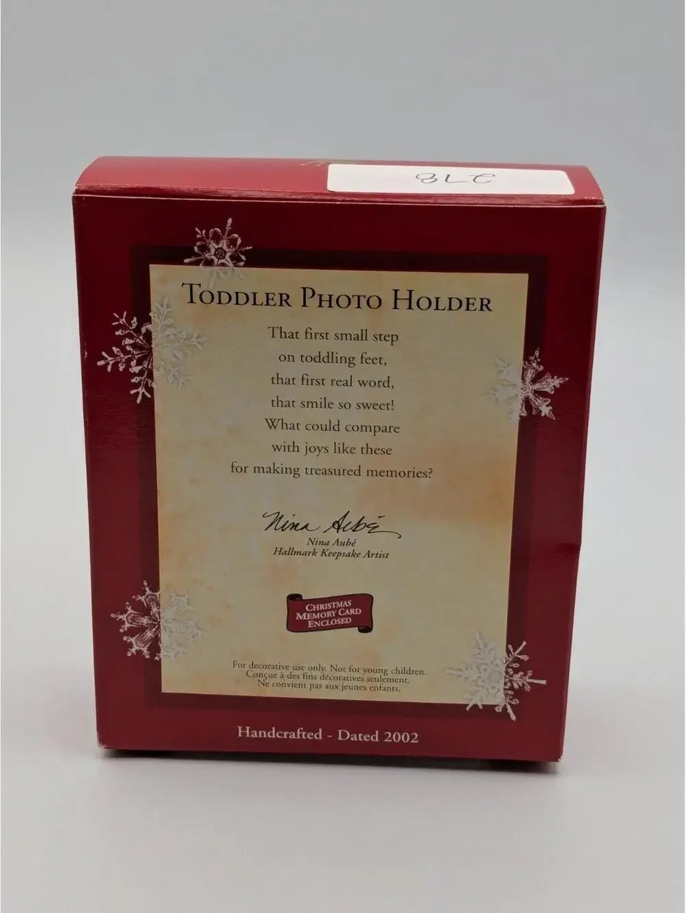 Hallmark keepsake toddler